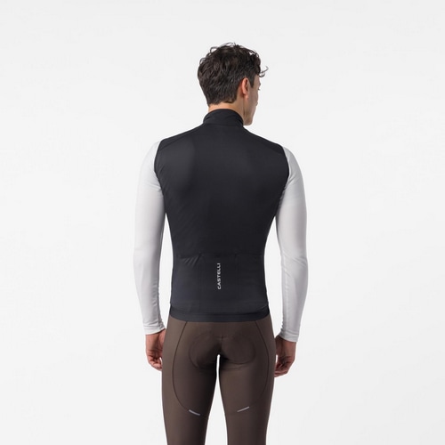 CASTELLI ( �J�X�e�� ) �x�X�g�E�W�� ESPRESSO 2 VEST ( �G�X�v���b�\ 2 �x�X�g ) �u���b�N/�z���C�g S