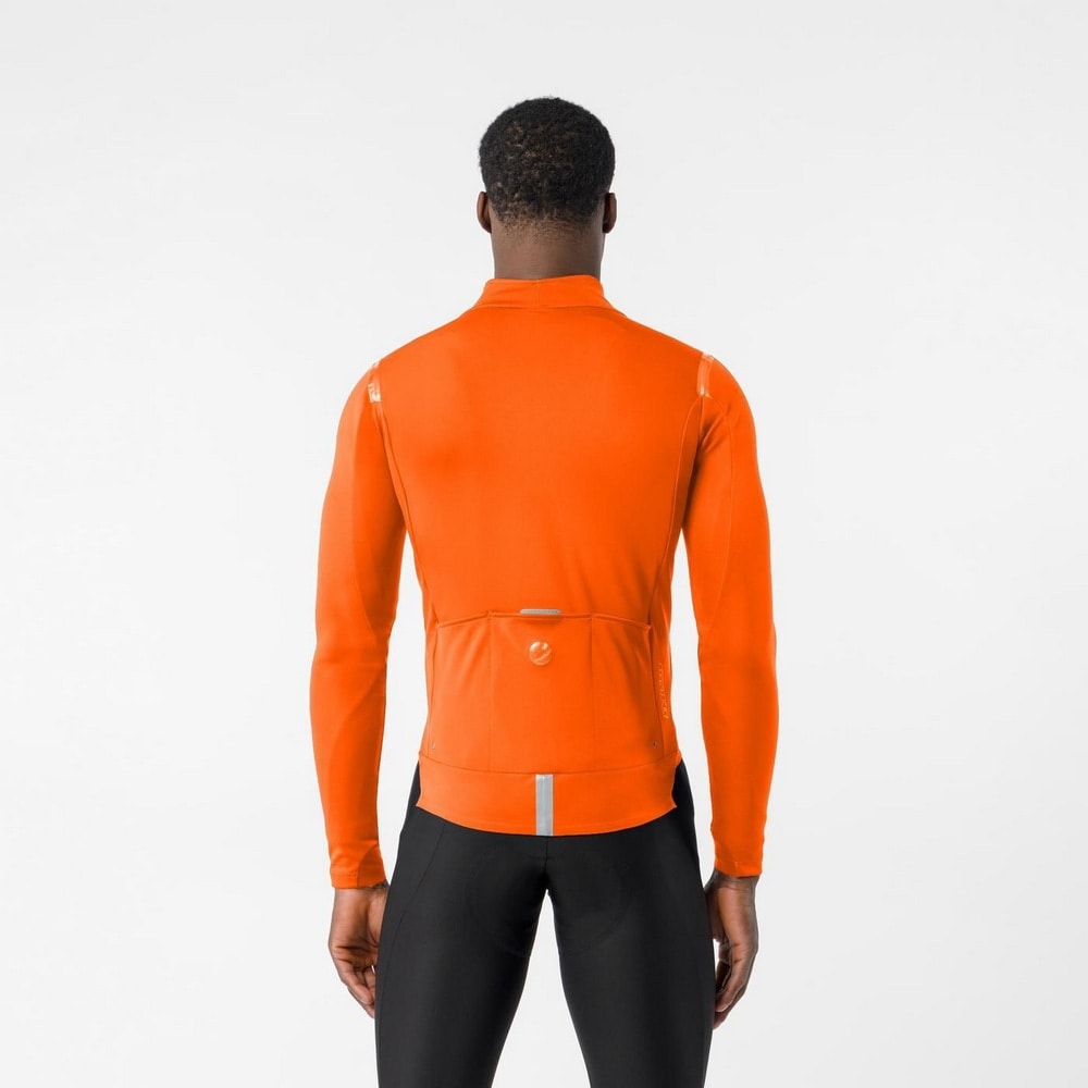 CASTELLI ( カステリ ) ジャケット PERFETTO 4 JACKET ( ペルフェット 4 ジャケット ) ブリリアントオレンジ M