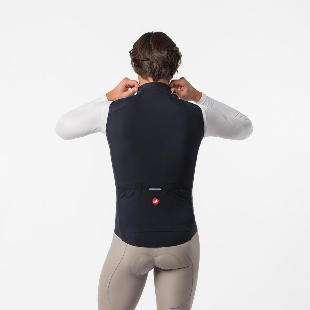 CASTELLI ( カステリ ) ベスト・ジレ PERFETTO 2 VEST ( ペルフェット 2 ベスト ) ブラック S