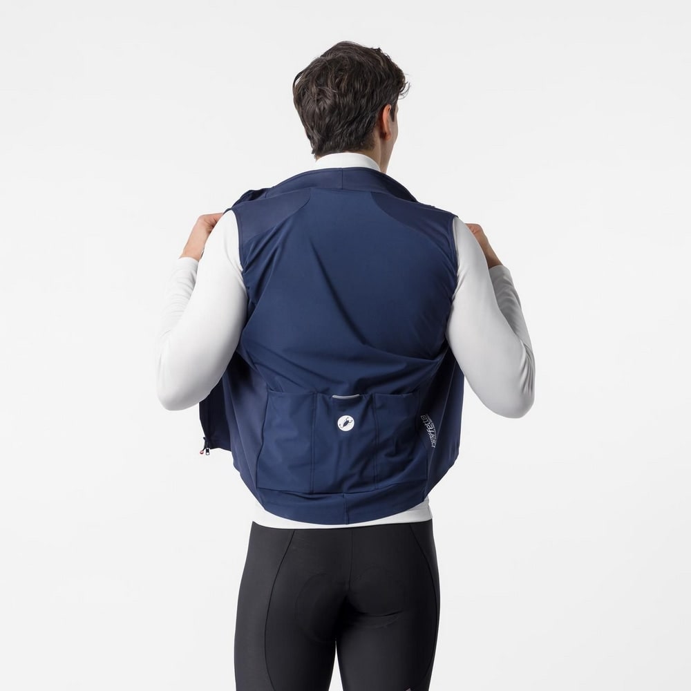 CASTELLI ( カステリ ) ベスト・ジレ PERFETTO 2 VEST ( ペルフェット 2 ベスト ) ベルジャンブルー M