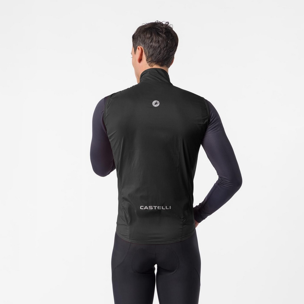 CASTELLI ( �J�X�e�� ) �x�X�g�E�W�� TRANSITION AIR VEST ( �g�����W�V���� �G�A �x�X�g ) �u���b�N M