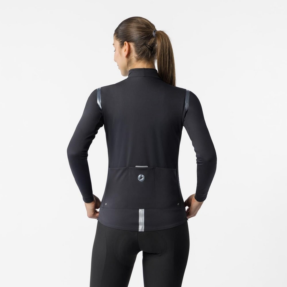 CASTELLI ( カステリ ) ジャケット PERFETTO 4 W JACKET ( ペルフェット 4 W ジャケット ) ブラック S レディース