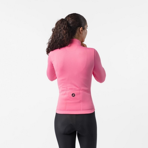 CASTELLI ( カステリ ) 長袖ジャージ SINERGIA 3 JERSEY FZ ( シネルジア 3 ジャージ FZ ) ローザ ジロ S レディース