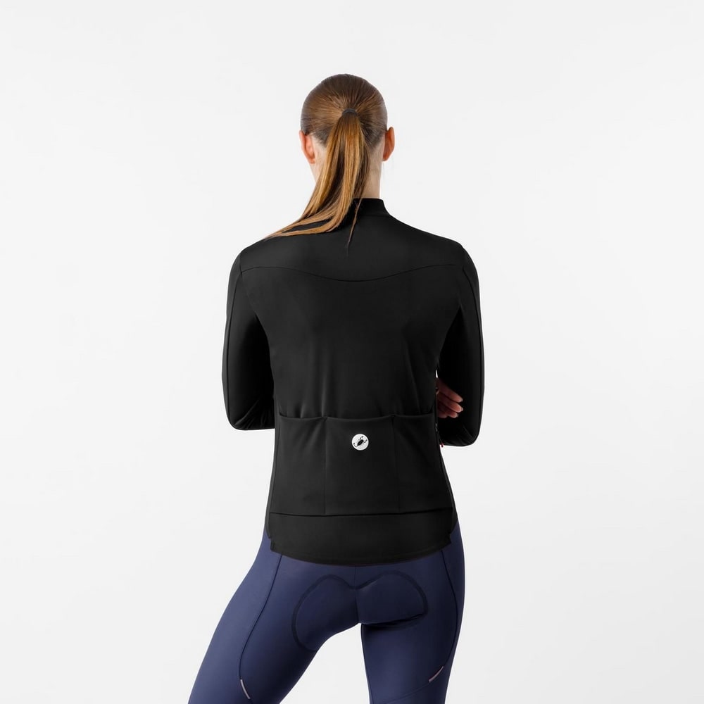 CASTELLI ( カステリ ) ジャケット SWEETSPOT W JACKET ( スイートスポット W ジャケット ) ブラック S レディース