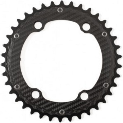 CARBON-TI �`�F�[�������O CARBON-TI X-CARBORING ROAD 4ARM (110/38T)