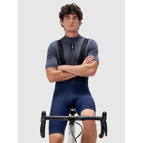 PISSEI ( ピセイ ) ビブショーツ MONVISO WINTER BIBSHORTS ( モンビーソ ウィンター ビブショーツ ) ブルー M