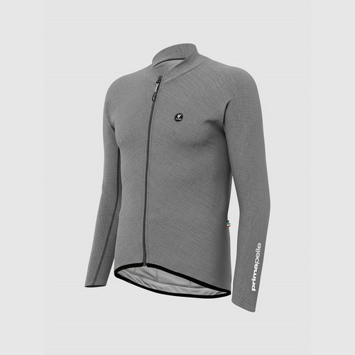 pissei ピセイ長袖ジャージビブタイツ グレーセット PISSEI ( ピセイ ) 長袖ジャージ PRIMAPELLE LONG SLEEVE JERSEY