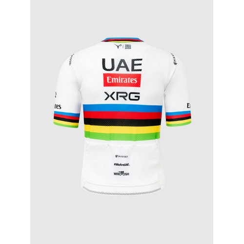PISSEI ( �s�Z�C ) �����W���[�W WORLD CHAMP2026 REPLICA SHORT SLEEVE JERSEY 26TADEJ POGACAR(�z���C�g) S