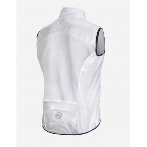 BICYCLELINE ( バイシクルライン ) ベスト・ジレ STELVIO WINDPROOF VEST ( ステルビオ ウィンドプルーフベスト ) ホワイト S