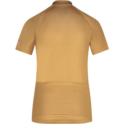 SHIMANO ( シマノ ) ウェア 半袖ジャージ ジュニア用ショートスリーブジャージ マットゴールド L (ヨーロッパサイズ)