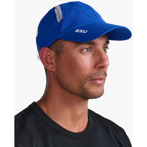 2XU ( ツータイムズユー ) キャップ RUN CAP ( ラン キャップ ) サーフ/ホワイト OS