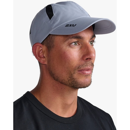 2XU ( ツータイムズユー ) キャップ RUN CAP ( ラン キャップ ) ウェザーベイン/ブラック OS