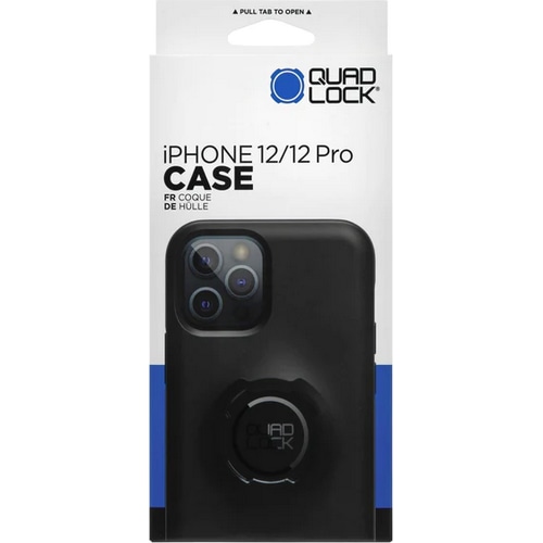 QUAD LOCK ( クアッド ロック ) スマホホルダー ポリカーボネイト製ケース iPhone 12/12 Pro 用