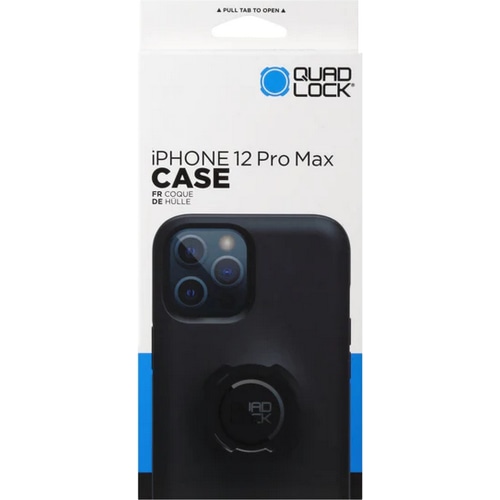 QUAD LOCK ( クアッド ロック ) スマホホルダー ポリカーボネイト製ケース iPhone 12 PRO MAX用