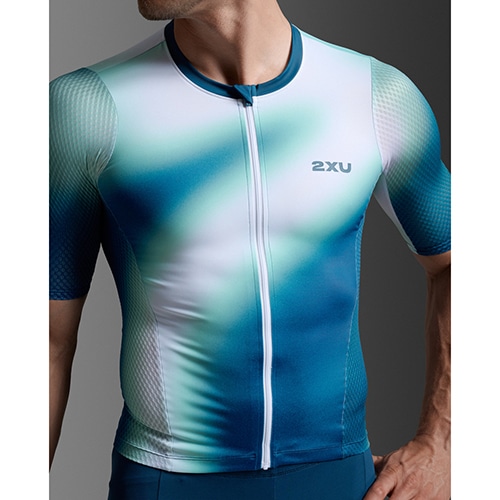 2XU ( �c�[�^�C���Y���[ ) �g���C�A�X�����E�F�A AERO HEX SLEEVED TOP ( �G�A�� �w�b�N�X �X���[�u �g�b�v ) JLM/MAJ XL
