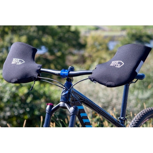 BARMITTS ( バーミッツ ) ハンドルカバー FLAT MITTS ( フラット ミッツ ) ブラック