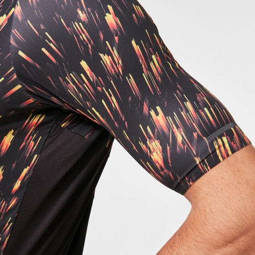 OAKLEY ( オークリー ) 半袖ジャージ ENDURANCE JERSEY 2.0 ( エンデュランス ジャージ 2.0 ) ゴールド ドッツ S