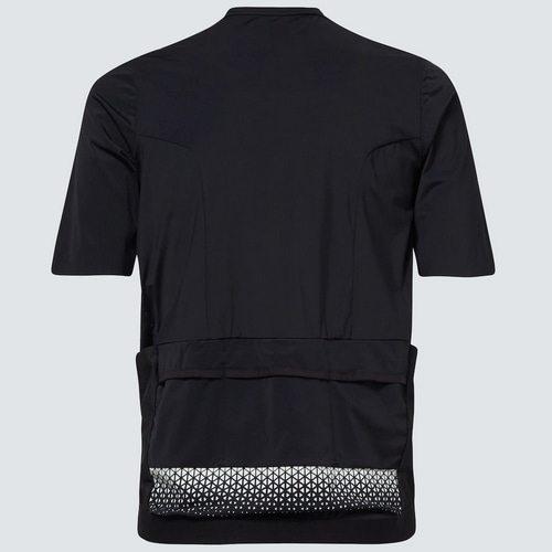 OAKLEY ( オークリー ) 半袖ジャージ POINT TO POINT JERSEY ( ポイント トゥ ポイント ジャージ ) ブラックOUT S