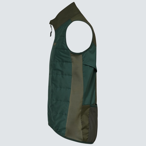 OAKLEY ( オークリー ) ベスト・ジレ ELEMENTS INSULATED VEST ( エレメンツ インスレイテッド ベスト ) ダークブラッシュ / ハンターグリーン M