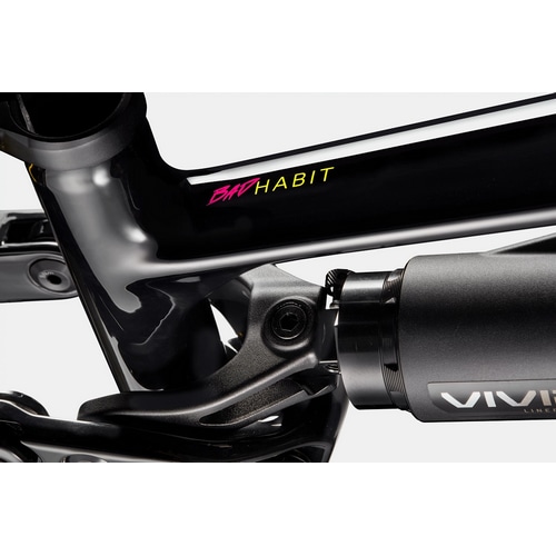 CANNONDALE ( �L���m���f�[�� ) �}�E���e���o�C�N�t���[�� BAD HABIT FRAMESET ( �o�b�h �n�r�b�g �t���[���Z�b�g ) �u���b�N/WOW�J���[ MD ( �g���ڈ�170cm�O�� )
