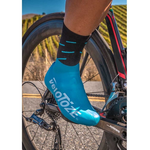 VELOTOZE ( ヴェロトーゼ ) シューズカバー SHORT 2.0 SHOE COVER ( ショート 2.0 シュー カバー ) ビズイエロー S/M ( 23.0-26.5cm )
