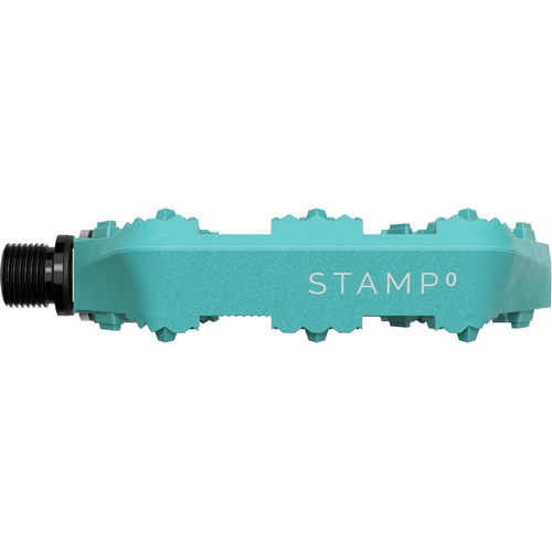 CRANK BROTHERS ( クランクブラザーズ ) フラットペダル STAMP 0 ( スタンプ ゼロ ) ターコイズ S