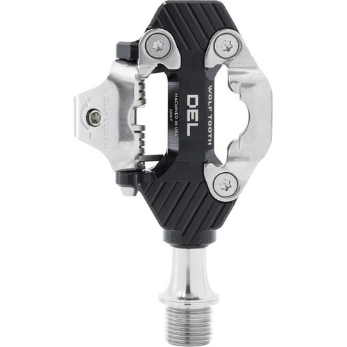 WOLFTOOTH ( �E���t�g�D�[�X ) �O���x���p�r���f�B���O�y�_�� DEL GRAVEL CLIPLESS PEDAL ( DEL �O���x�� �N���b�v���X �y�_�� ) �u���b�N