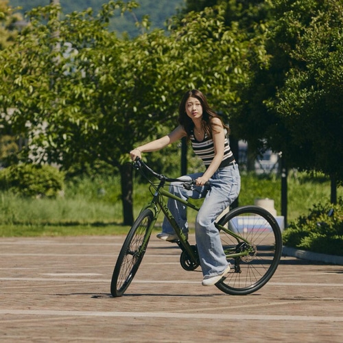 MARIN ( マリン ) クロスバイク FAIRFAX DISC SE ( フェアファックス ディスク SE ) マット オリーブ 15 / XS (身長目安160cm前後)