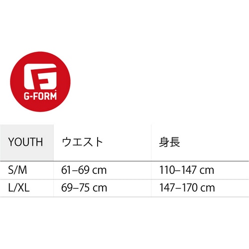 G-FORM(W[tH[) veN^[ YOUTH PRO-X3 BIKE SHORT LINER ubN L/XL