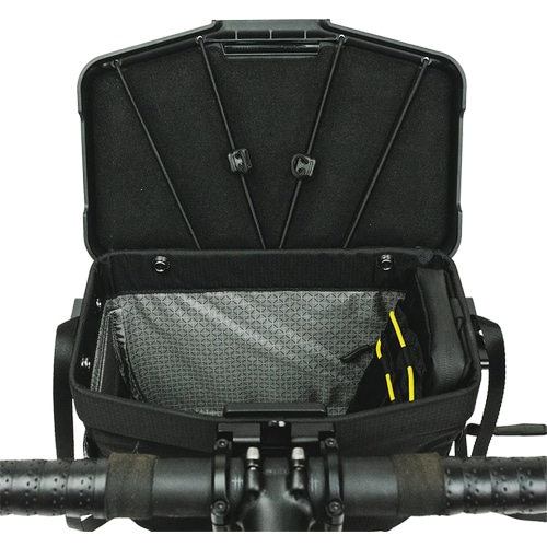 ROUTE WERKS ( ルートワークス ) フロントバッグ/ハンドルバッグ THE BIG HANDLEBAR BAG ( ビッグ ハンドルバーバッグ ) ブラック