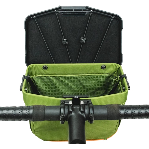 ROUTE WERKS ( ルートワークス ) フロントバッグ/ハンドルバッグ THE BIG HANDLEBAR BAG ( ビッグ ハンドルバーバッグ ) オリーブ