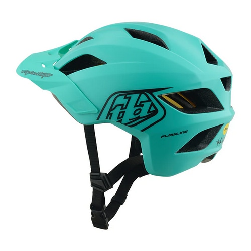 TROY LEE DESIGNS ( トロイリー デザインズ ) スポーツヘルメット YOUTH FLOWLINE MIPS ( ユースフローライン ミップス ) ポイントチャコール/リアルティール Y ( ワンサイズ )