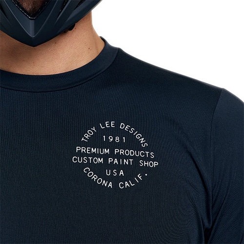 TROY LEE DESIGNS ( トロイリー デザインズ ) 長袖ジャージ RUCKUS LS RIDE TEE ( ラッカス ロングスリーブライドT ) プレスド カーボン S