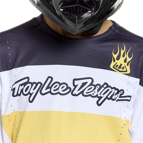 TROY LEE DESIGNS ( トロイリー デザインズ ) 長袖ジャージ YOUTH SPRINT PRO JERSEY ( ユース スプリントプロ ジャージ ) ヨー モト/バター YS