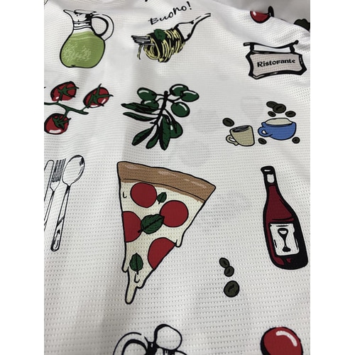 NORTH WAVE ( ノースウェーブ ) 半袖ジャージ Bon Appetit Jersey ( ボナペティート ジャージ ) ホワイト/グリーン/レッド XXS