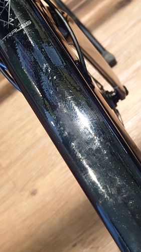 KHODAABLOOM ( コーダーブルーム ) ロードバイク STRAUSS DISC TIAGRA ( ストラウス ディスク ティアグラ ) 元試乗車 レーシングブラック 465 ( 適応身長目安170cm )