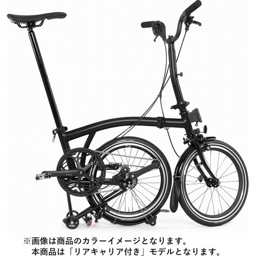 BROMPTON ( �u�����v�g�� ) �܂肽���ݎ��]�� P LINE URBAN MID ( P���C�� �A�[�o�� �~�b�h ) M4R ���A�L�����A�t�� �~�b�h�i�C�g�u���b�N ( �K���g��145-185cm�O�� )