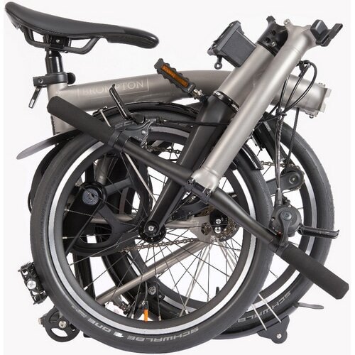 BROMPTON ( �u�����v�g�� ) �܂肽���ݎ��]�� T LINE EXPLORE 12�� LOW ( T���C�� �G�N�X�v���[���[ ���E ) �u���X�e�b�h�`�^�j�E�� ( �K���g��145-185cm�O�� )