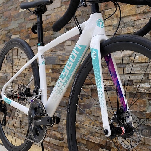 【オンライン直送専用】 POLYGON ( ポリゴン ) ロードバイク STRATTOS S5 DISC ( ストラトス S5 ディスク ) ホワイト XXS (身長目安150cm前後)