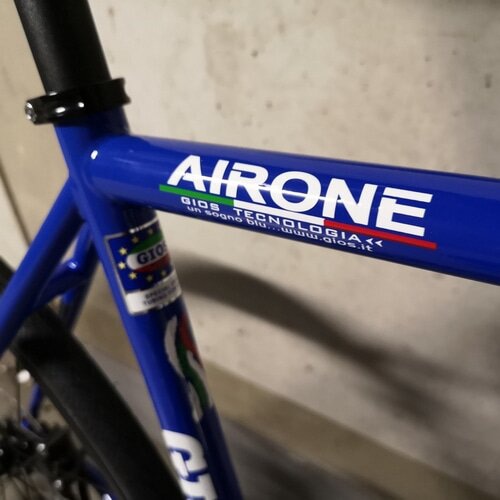 GIOS ( ジオス ) ロードバイク AIRONE DISC ( アイローネ ディスク ) ジオスブルー 480 (身長目安165cm前後)