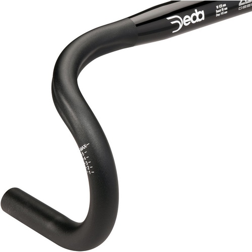 DEDA ( デダ ) ロードバイク用（ドロップハンドルバー） ZERO 100 31 ディープハンドル ブラック 440mm