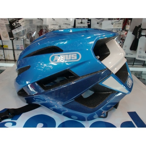 ABUS ( アブス ) スポーツヘルメット STORMCHASER アウトレット 特価 ( ストームチェイサー ) スティール ブルー L ( 58-62cm )