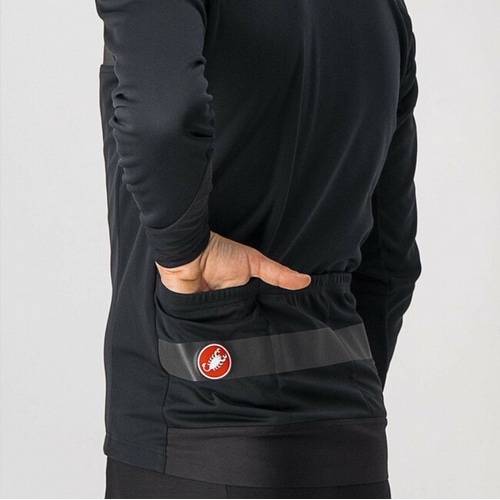 CASTELLI ( �J�X�e�� ) �W���P�b�g RADDOPPIA 3 JACKET �z�J�X�A�E�g���b�g�����i ( ���h�b�s�A�R �W���P�b�g ) ���C�g�u���b�N/�u���b�N���t���b�N�X M