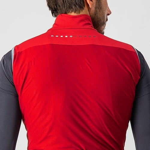 CASTELLI ( カステリ ) ベスト・ジレ PERFETTO ROS VEST 越谷店アウトレット特価品 ( ペルフェット ロス ベスト ) レッド L