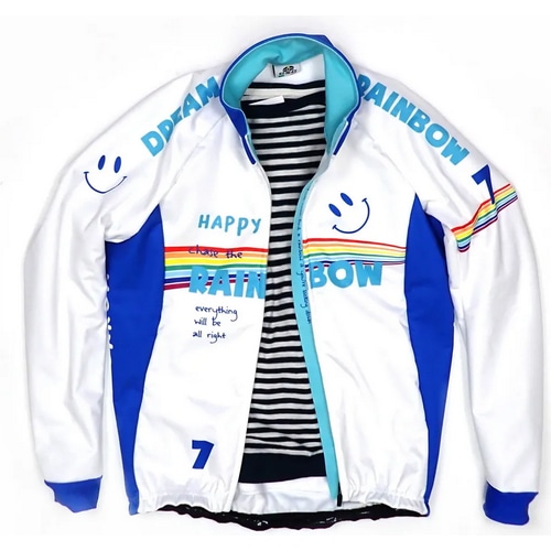 7-ITA ( セブンアイティエー ) ジャケット RAINBOW SMILE III JACKET 【アウトレット特価品】 ( レインボースマイル 3 ジャケット ) ホワイト M