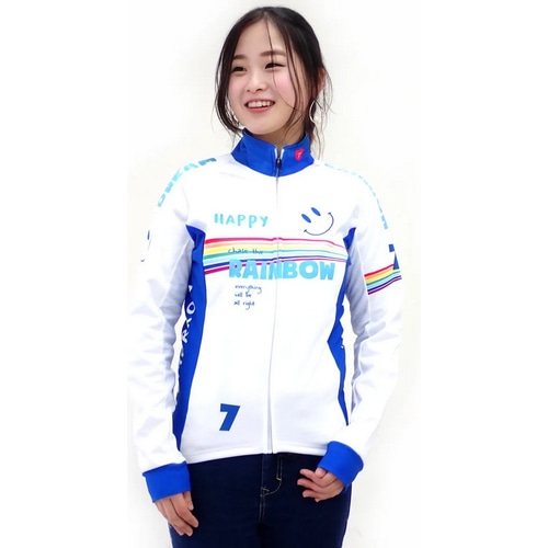 7-ITA ( セブンアイティエー ) ジャケット RAINBOW SMILE III LADY JACKET 【アウトレット特価品】 ( レインボースマイル 3 レディース ジャケット ) ホワイト S レディース