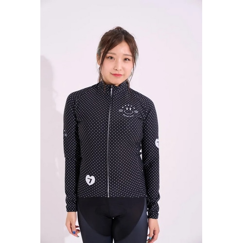 7-ITA ( ZuACeBG[ ) W[W POLKA STRIPE LADY LS JERSEY yAEgbgiz ( |JXgCv fB[X OX[uW[W ) ubN S fB[X