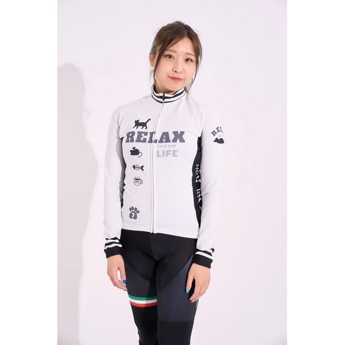 7-ITA ( ZuACeBG[ ) W[W RELAX CAT LADY LS JERSEY yAEgbgiz ( bNXLbg fB[X OX[uW[W ) zCg S fB[X