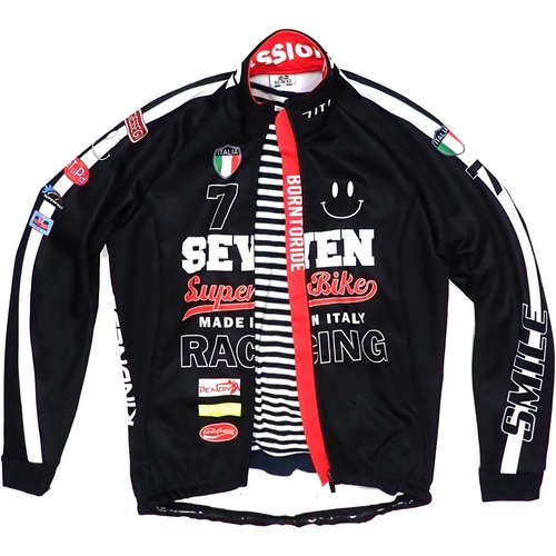 7-ITA ( ZuACeBG[ ) WPbg SUPER RACING SMILE JACKET yAEgbgiz ( X[p[[VOX}C WPbg ) ubN L
