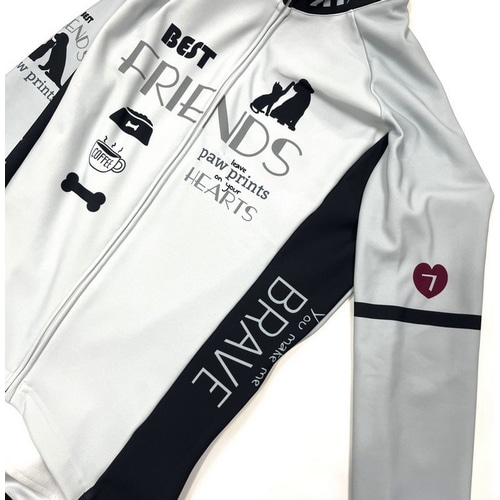 7-ITA ( セブンアイティエー ) 長袖ジャージ 【オンライン専売】 FRIENDS LADY LS JERSEY ( フレンズ レディース ロングスリーブジャージ ) グレー M レディース